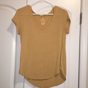 american eagle striped t-shirt